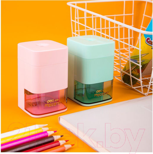 Изображение товара Точилка Deli Macaron / R10604 (в ассортименте)