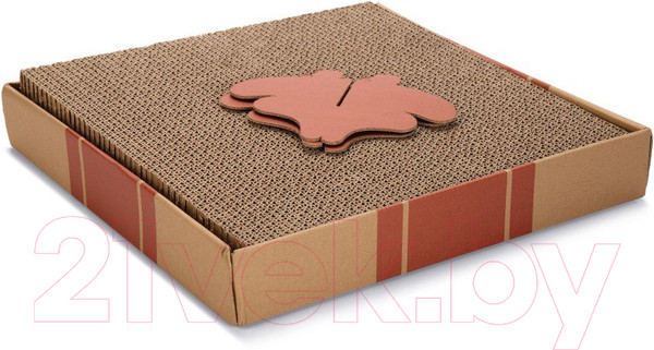 Изображение товара Домик-когтеточка Beeztees Рождественский домик 2400010