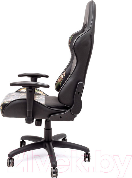 Изображение товара Кресло геймерское AksHome Military Eco (черный/камуфляж)