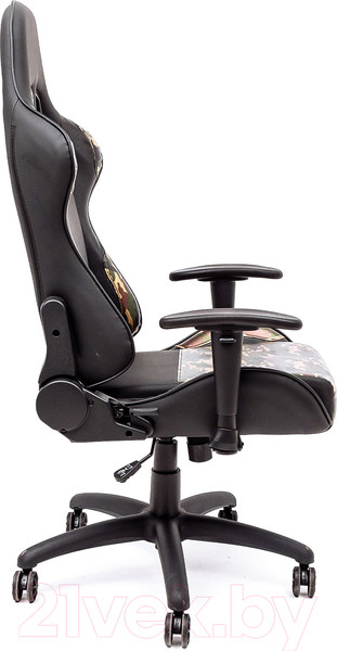 Изображение товара Кресло геймерское AksHome Military Eco (черный/камуфляж)