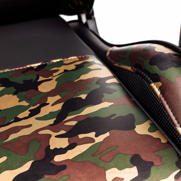 Изображение товара Кресло геймерское AksHome Military Eco (черный/камуфляж)