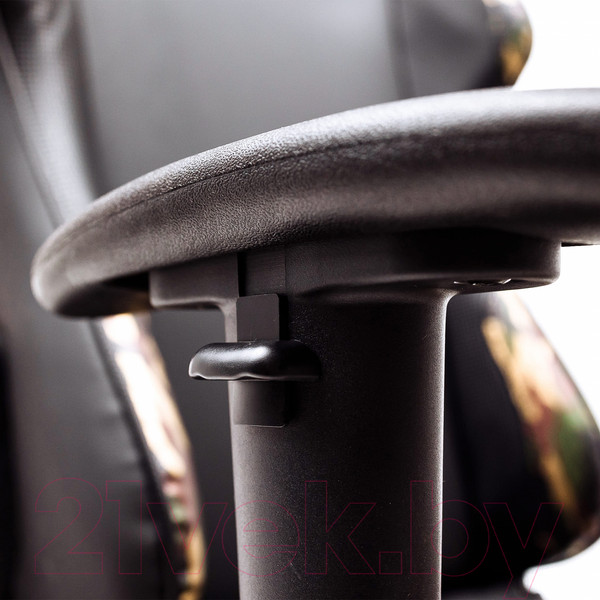 Изображение товара Кресло геймерское AksHome Military Eco (черный/камуфляж)