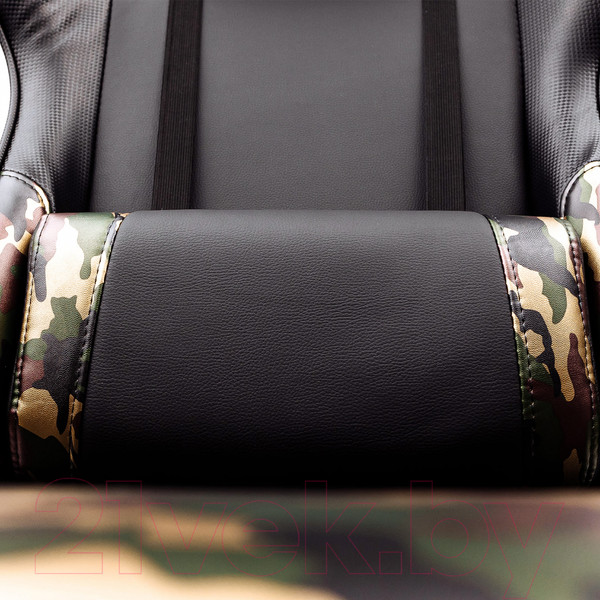 Изображение товара Кресло геймерское AksHome Military Eco (черный/камуфляж)