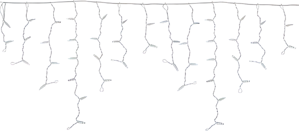 Изображение товара Светодиодная бахрома Neon-Night Айсикл 255-034 (2.4x0.6м, белый)