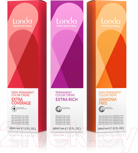 Изображение товара Крем-краска для волос Londa Professional Стойкая Permanent Color Creme Extra Rich 9/7 (очень светлый блонд коричневый)