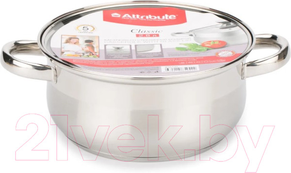 Изображение товара Кастрюля Attribute Classic ASS720 (2.8л)