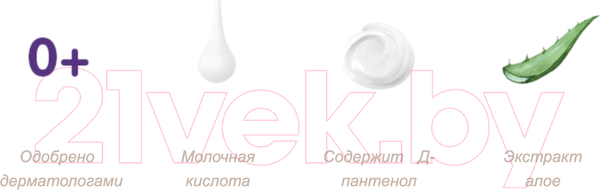 Изображение товара Гель для интимной гигиены детский Лапочка Для подмывания 0+ (300мл)