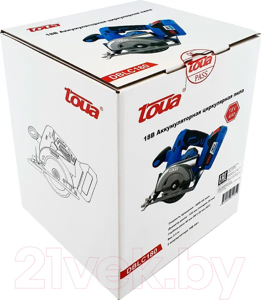 Изображение товара Дисковая пила Toua DBLC180 / DBLC180-1