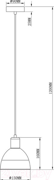 Изображение товара Потолочный светильник Moderli Irina / V2710-1P