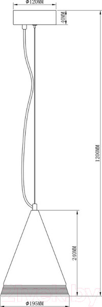 Изображение товара Потолочный светильник Moderli Libre / V2860-1PL
