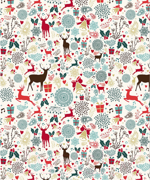 Изображение товара Скатерть JoyArty Новогодние олени / tc_185481 (120x145)