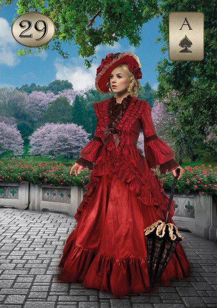 Изображение товара Гадальные карты Lo Scarabeo Thelema Lenormand Oracle / OR38