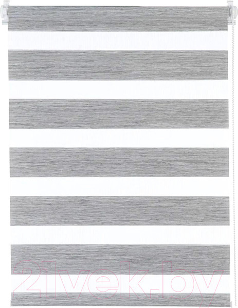 Изображение товара Рулонная штора Jalux ДН Багама 1501 53x160 (светло-серый)