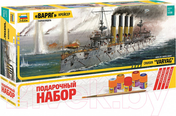 Изображение товара Сборная модель Звезда Крейсер Варяг / 9014П