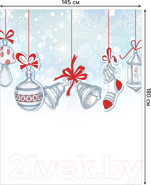 Изображение товара Скатерть JoyArty В каждом доме / tc_20071 (180x145)