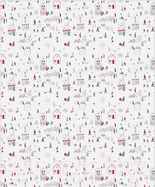 Изображение товара Скатерть JoyArty Зимняя прогулка / tc_201512 (180x145)