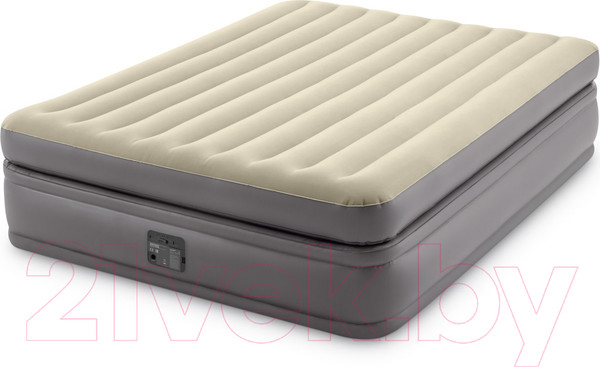 Изображение товара Надувная кровать Intex Queen Comfort Elevated 64164ND (152x203x51, встроенный электронный насос)