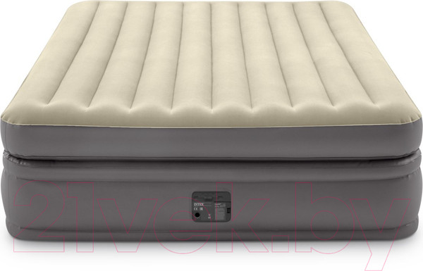 Изображение товара Надувная кровать Intex Queen Comfort Elevated 64164ND (152x203x51, встроенный электронный насос)