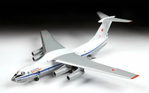 Изображение товара Сборная модель Звезда Самолет ИЛ-76 / 7011