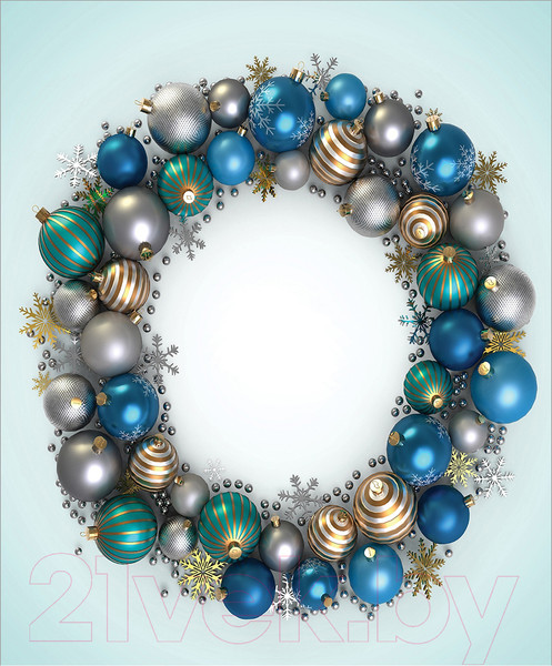 Изображение товара Скатерть JoyArty Круг из шариков / tc_20282 (180x145)