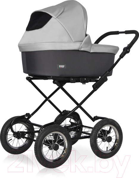 Изображение товара Детская универсальная коляска Riko Basic Bella Classic 2 в 1 (01/серый/графит)