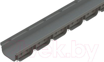 Изображение товара Лоток водоотводный Стандартпарк Пластиковый Spark 08818-С ЛВ-10.14.07-ПП с решеткой