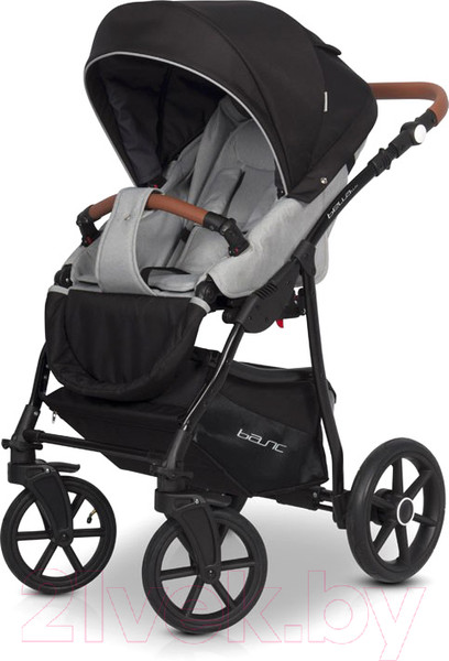 Изображение товара Детская универсальная коляска Riko Basic Bella Lux 2 в 1 (02/серый)