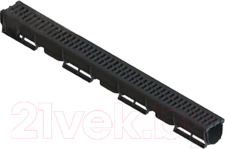 Изображение товара Лоток водоотводный Стандартпарк Пластиковый Spark 088081-М ЛВ-7.09.09-ПП с решеткой