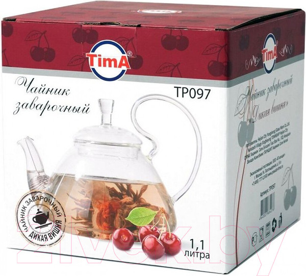 Изображение товара Заварочный чайник TimA Дикая вишня TP097