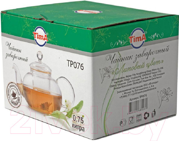 Изображение товара Заварочный чайник TimA Липовый цвет TP075