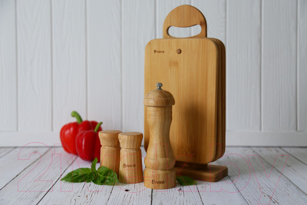 Изображение товара Набор разделочных досок Bravo Fuzhou 136 (4шт, бамбук)