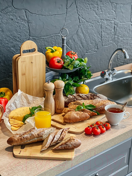 Изображение товара Набор разделочных досок Bravo Fuzhou 136 (4шт, бамбук)