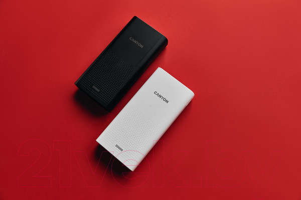 Изображение товара Портативное зарядное устройство Canyon PB-2001 / CNE-CPB2001W