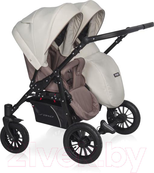 Изображение товара Детская универсальная коляска Riko Basic Saxo 2 в 1 (03/бежевый/коричневый)