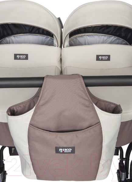 Изображение товара Детская универсальная коляска Riko Basic Saxo 2 в 1 (03/бежевый/коричневый)