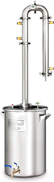 Изображение товара Дистиллятор бытовой ДОБРЫЙ ЖАР Абсолют (50л, 7 трубок)