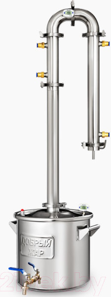 Изображение товара Дистиллятор бытовой ДОБРЫЙ ЖАР Абсолют (20л, 7 трубок)