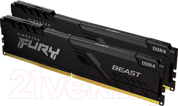 Изображение товара Оперативная память DDR4 Kingston KF436C18BBK2/64