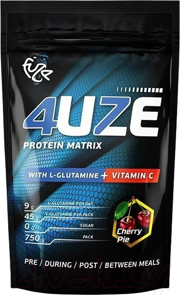 Изображение товара Протеин Fuze + Glutamine Вишневый пирог (750г)