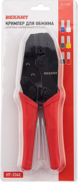 Изображение товара Инструмент обжимной Rexant HT-301 E (12-3013)