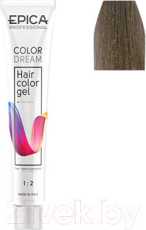 Изображение товара Гель-краска для волос Epica Professional Colordream 10.11 (100мл, светлый блондин пепельный интенсивный)