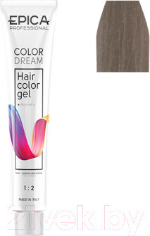 Изображение товара Гель-краска для волос Epica Professional Colordream 10.21 (100мл, светлый блондин перламутрово-пепельный)
