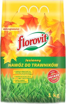 Изображение товара Удобрение Florovit Для газона осенний (1кг, мешок)