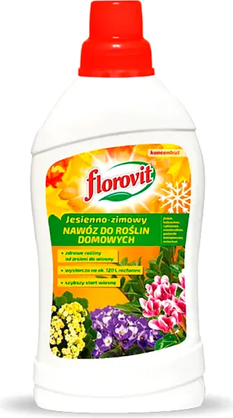 Изображение товара Удобрение Florovit Для комнатных растений осенний (1кг, жидкое)