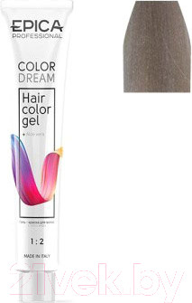 Изображение товара Гель-краска для волос Epica Professional Colordream 10.81 (100мл, светлый блондин жемчужно-пепельный)