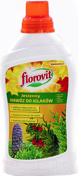 Изображение товара Удобрение Florovit Для хвойных осенний (жидкое, 1л)