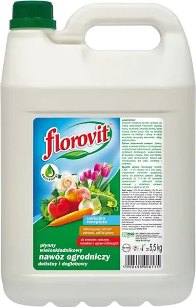 Изображение товара Удобрение Florovit Универсальное жидкое (5.5кг, канистра)
