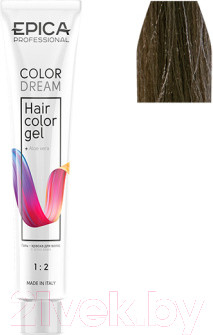 Изображение товара Гель-краска для волос Epica Professional Colordream 8.17 (100мл, светло-русый древесный )