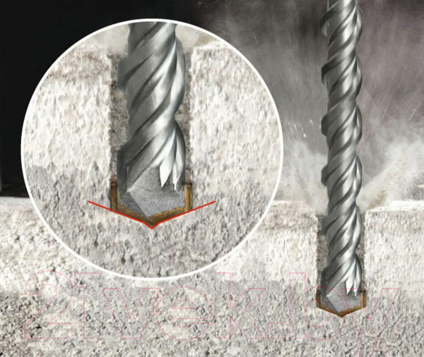 Изображение товара Бур Rennbohr Duo SDS+ 20х1000мм / 682010