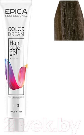 Изображение товара Гель-краска для волос Epica Professional Colordream 8.23 (100мл, светло-русый перламутрово-бежевый)